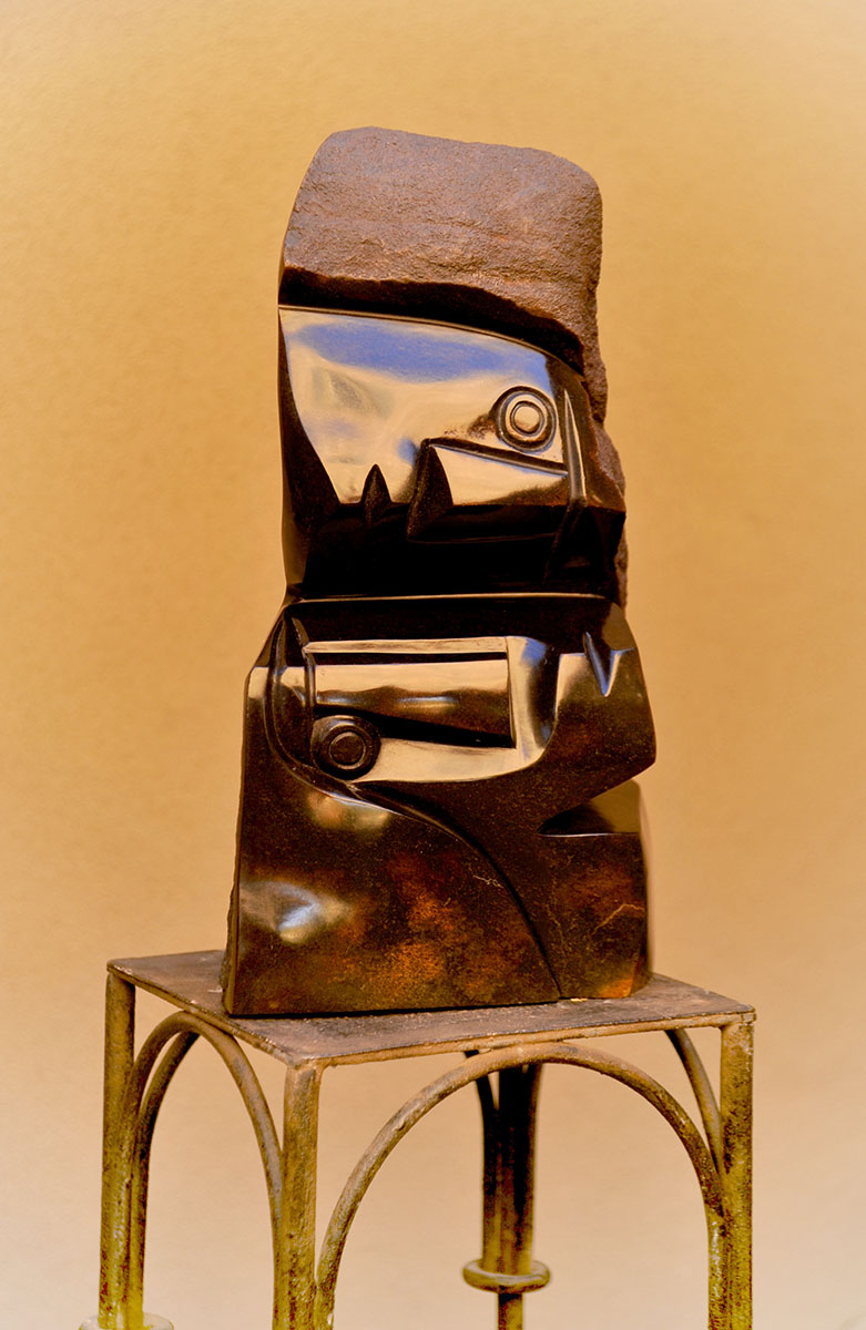 Dual Profile - Spring Stone African Sculpture