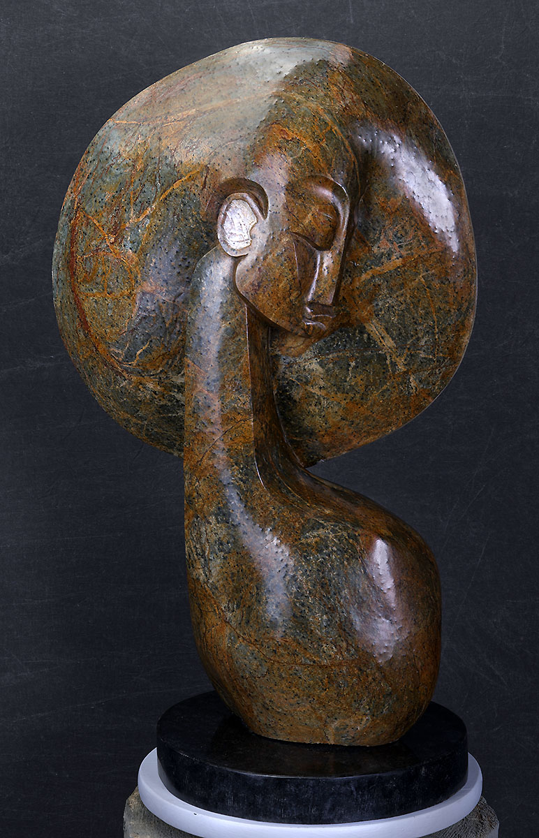 Queen - African Head Sculpture