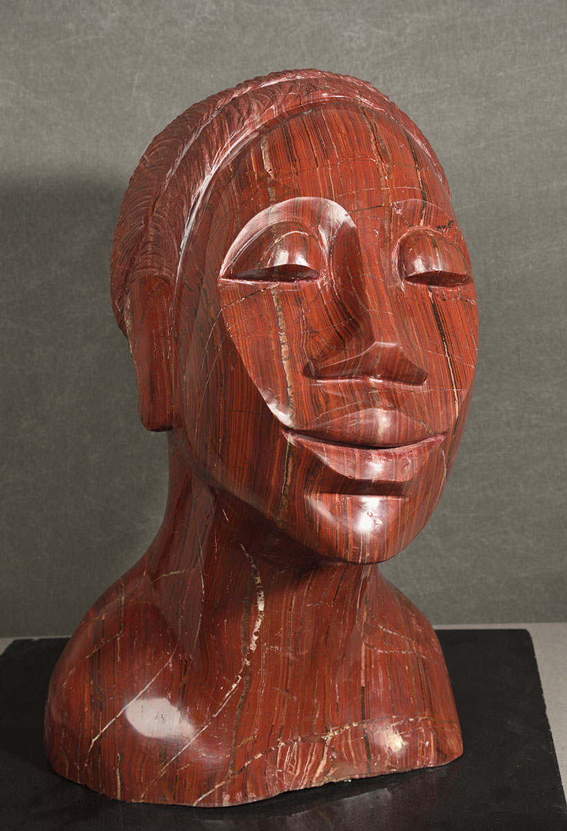 Women Authotarian - African Head Sculpture
