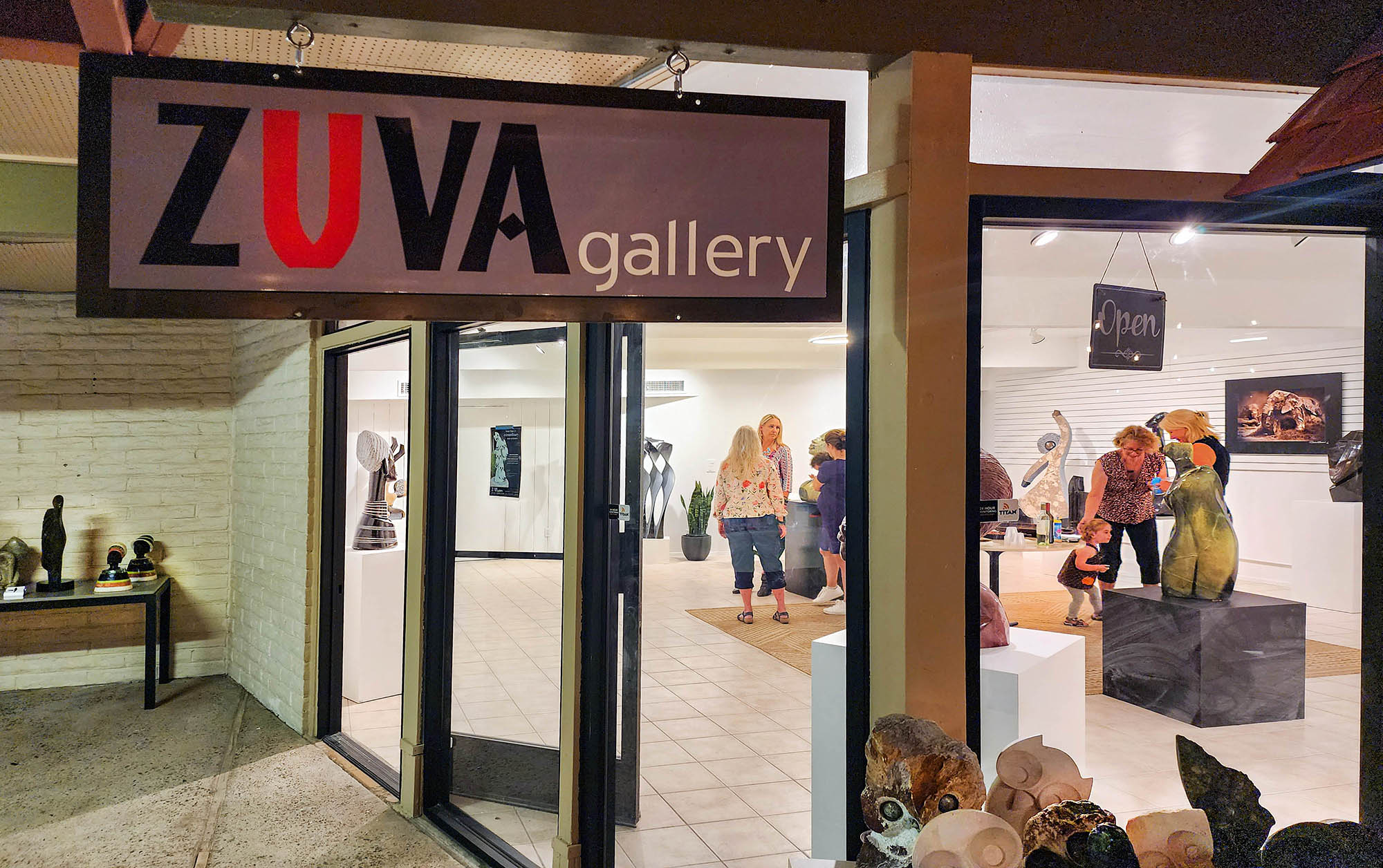 Zuva Gallery during their open house